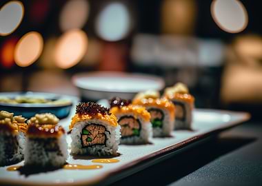 sushi rolls