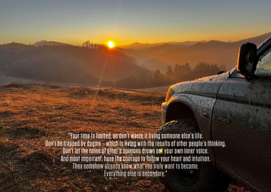 Your time is limited