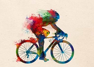 cycling silhouette 8