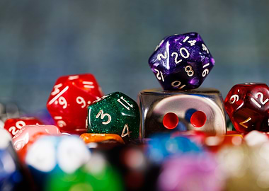 Dice for board game