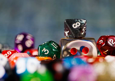 Dice for board game