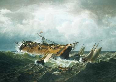 Shipwreck off Nantucket
