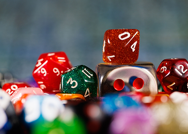Dice for board game