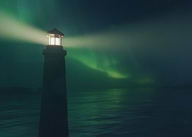 Lighthouse Scene 3 3D