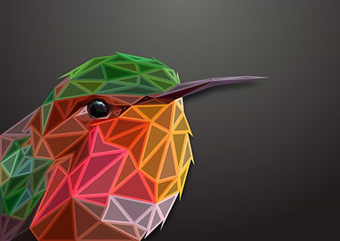 Hummingbird Engraved