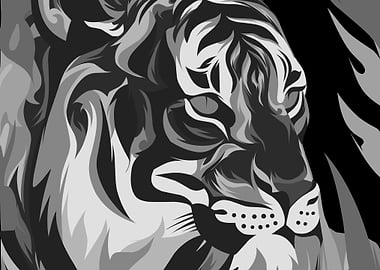 black tiger art