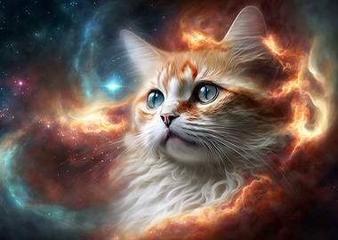 Cosmic Space Cat