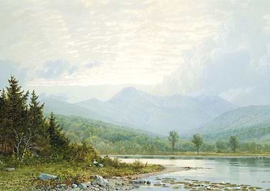 Sunset on Mount Chocorua