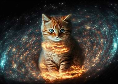 Cosmic Space Cat