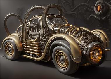 Daimler Steampunk Alien
