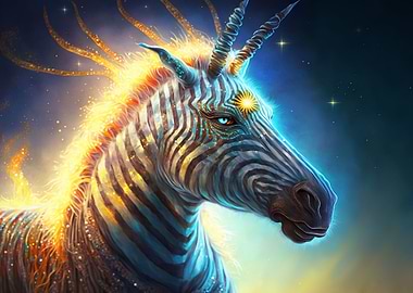 Cosmic Space Zebra