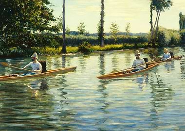 Boating on the Yerres