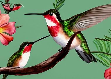 Beautiful Hummingbirds