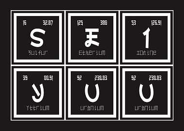 Shoujo Table of Elements