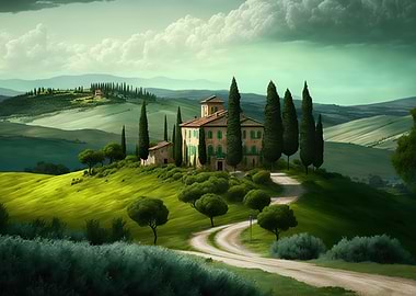 Tuscany Italy Landscape