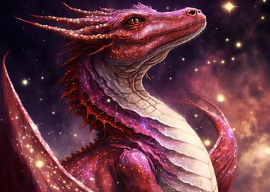 Cosmic Space Dragon