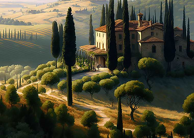 Tuscany Italy Landscape