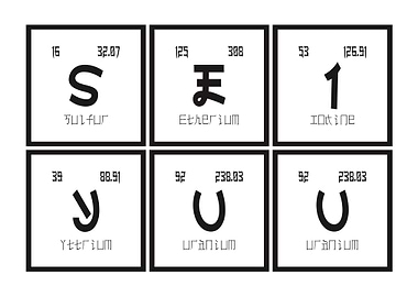 Seiyou Periodic Table