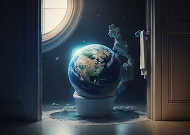 Washing planet earth