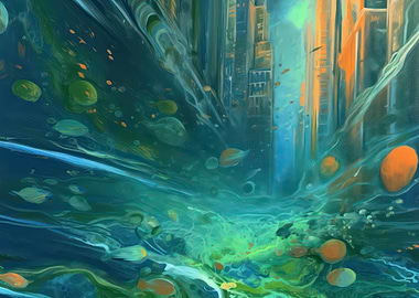 Underwater Cityscape 2