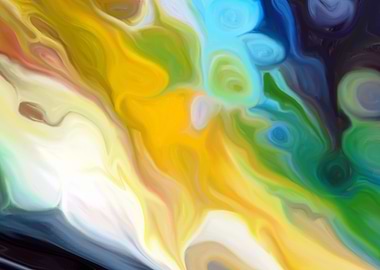 abstract painting swirl