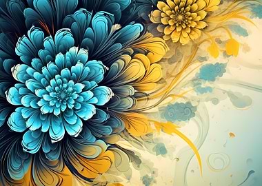 Beautiful floral pattern