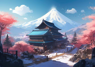 Japanese country house