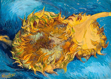 Van Gogh Sunflowers 1887