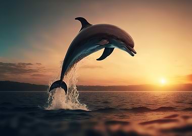 dolphins jumping
