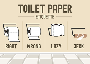 Toilet Paper Etiquette