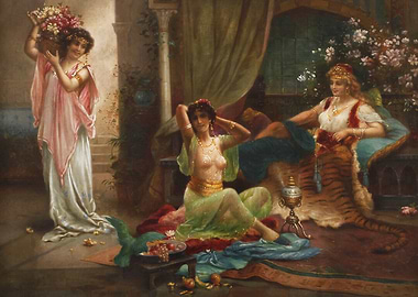 Harem scene