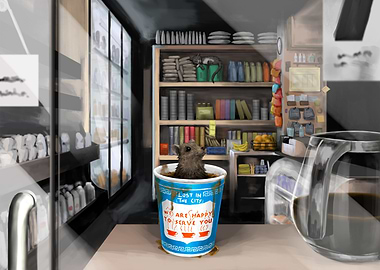 City rat bodega coffee