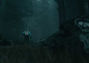 Dark Forest Scene 2 3D