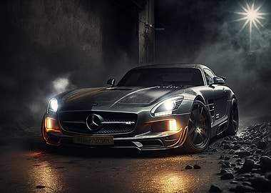 Mercedes Benz SLS Car