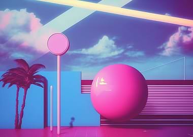 Vaporwave Memories in Hues