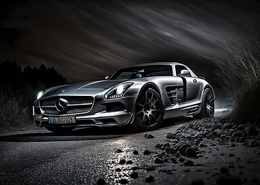 Mercedes Sls Amg Car