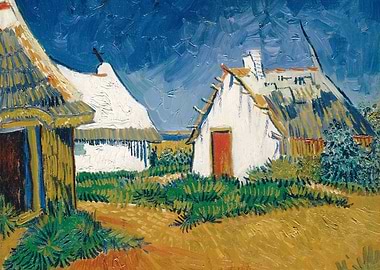 Three White Cottages