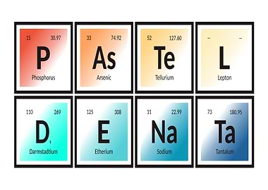 Pastel De Nata of Elements