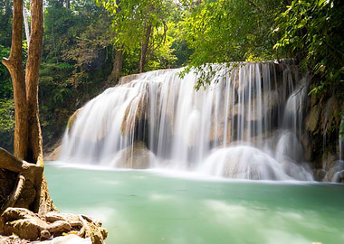 Waterfall long exposure