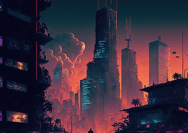 Cyberpunk City