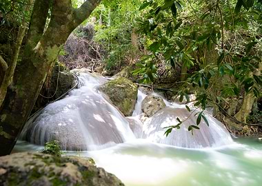 Waterfall long exposure