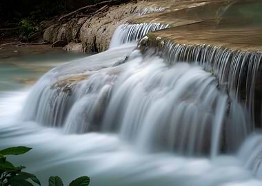 Waterfall long exposure