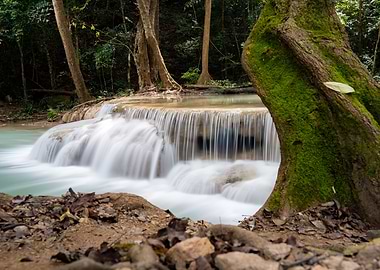 Waterfall long exposure