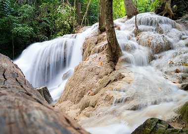 Waterfall long exposure