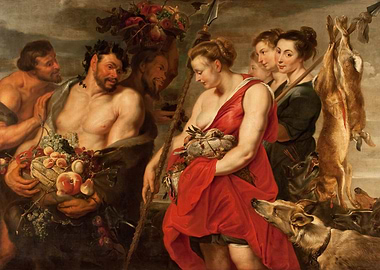 Diana Presentig the Catch