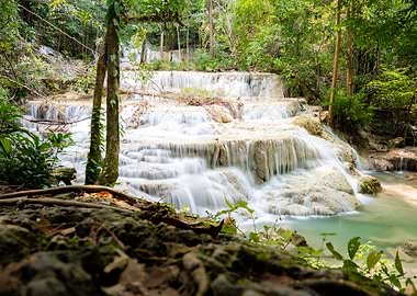 Waterfall long exposure