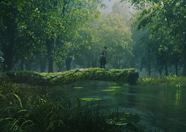 Lost Forest Scene 3 3D