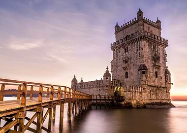 Lisbon Portugal Sunset