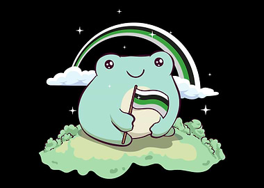 Demiromantic Pride Flag