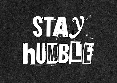 Stay Humble Motivation